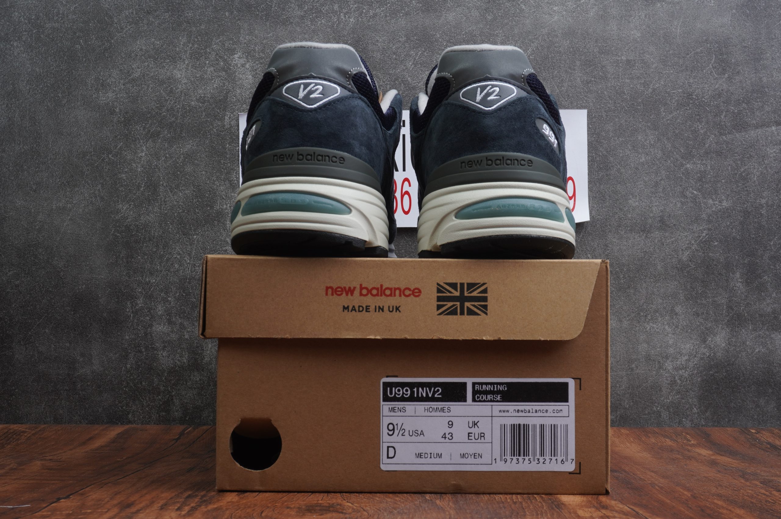 New Balance 991v2 Made in UK Dark Navy