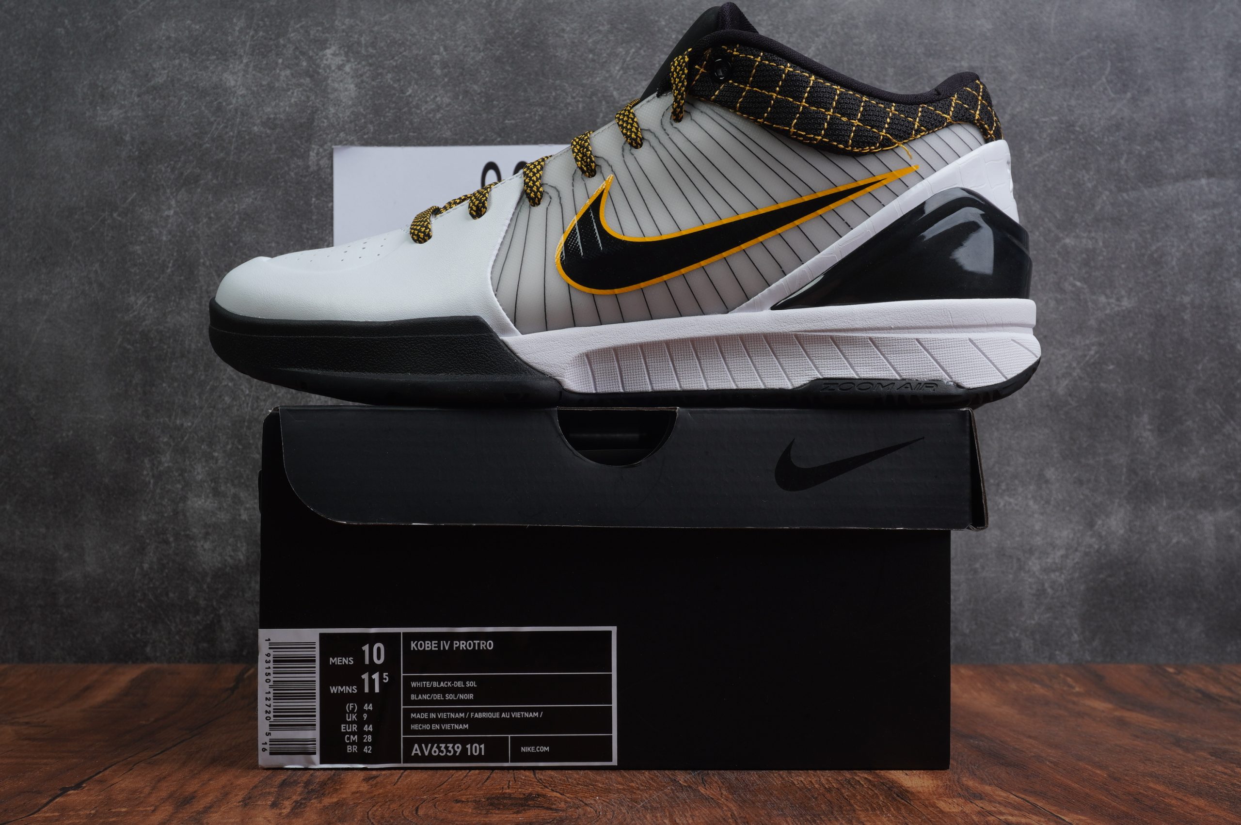 Nike Kobe Bryant IV 4 Protro Del Sol Zoom