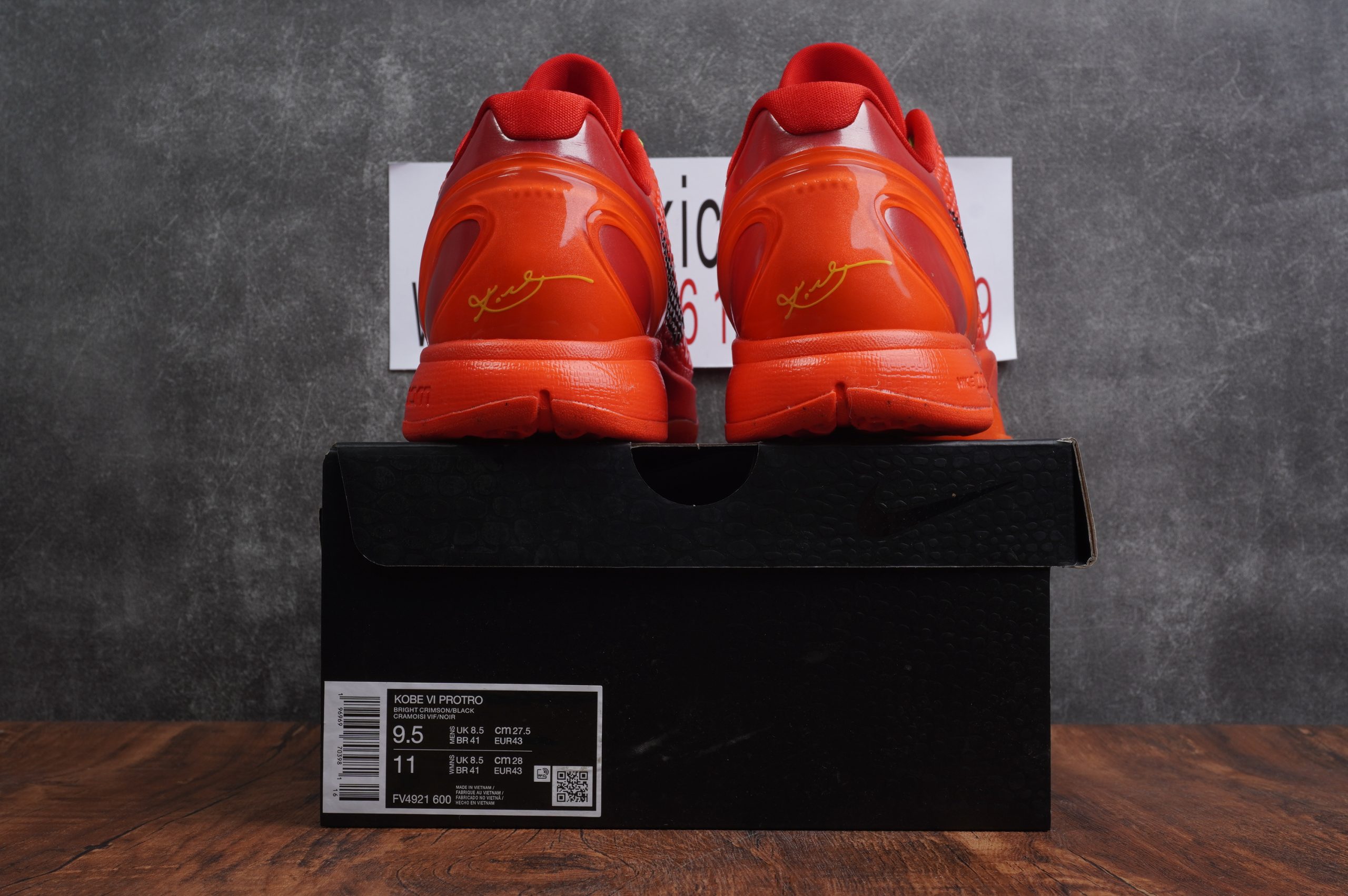 Nike Kobe 6 Protro Reverse Grinch