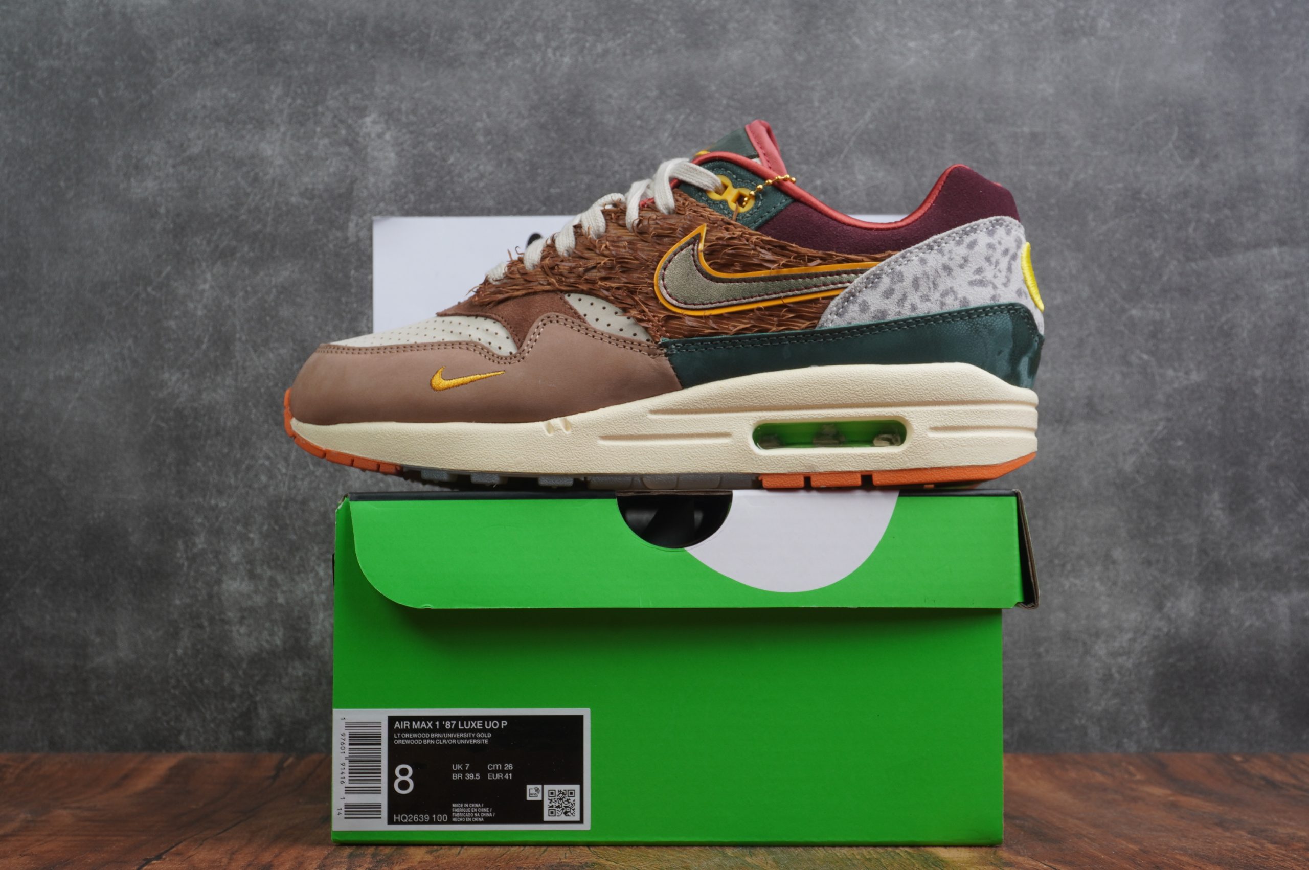 Nike Air Max 1 ’87 Luxe University of Oregon PE