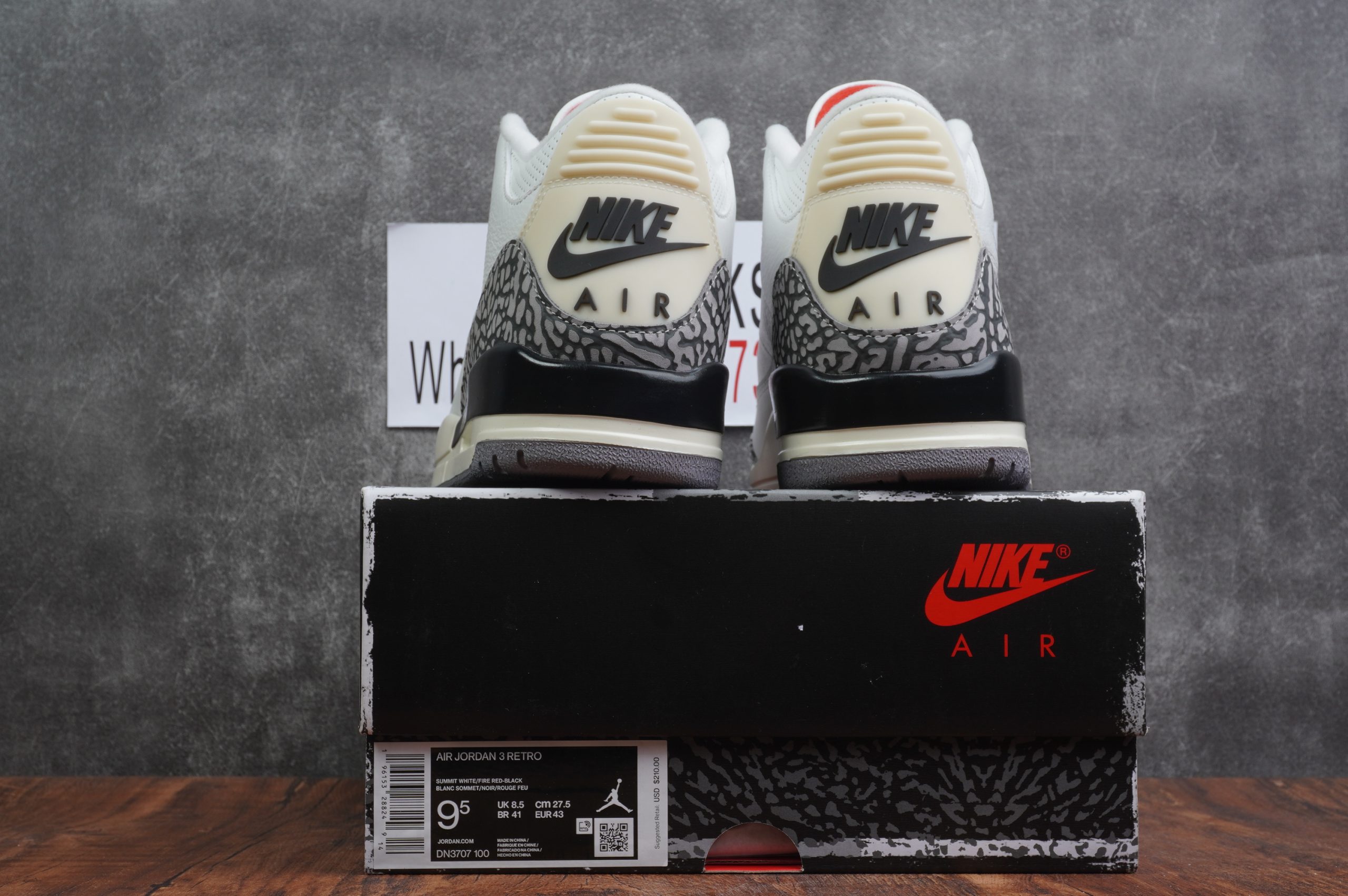 Jordan 3 Retro White Cement Reimagined