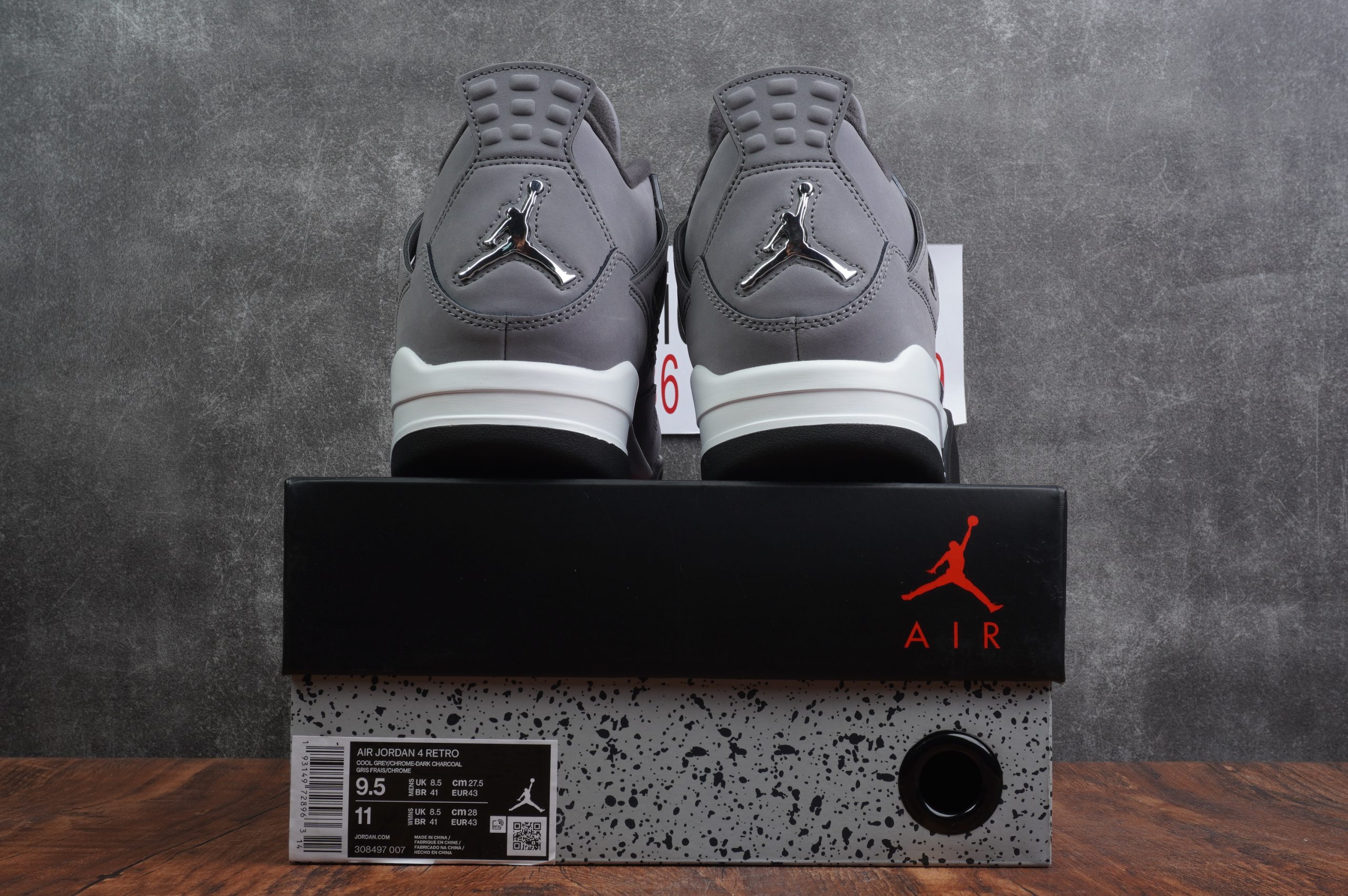 Jordan 4 Retro Cool Grey 2019