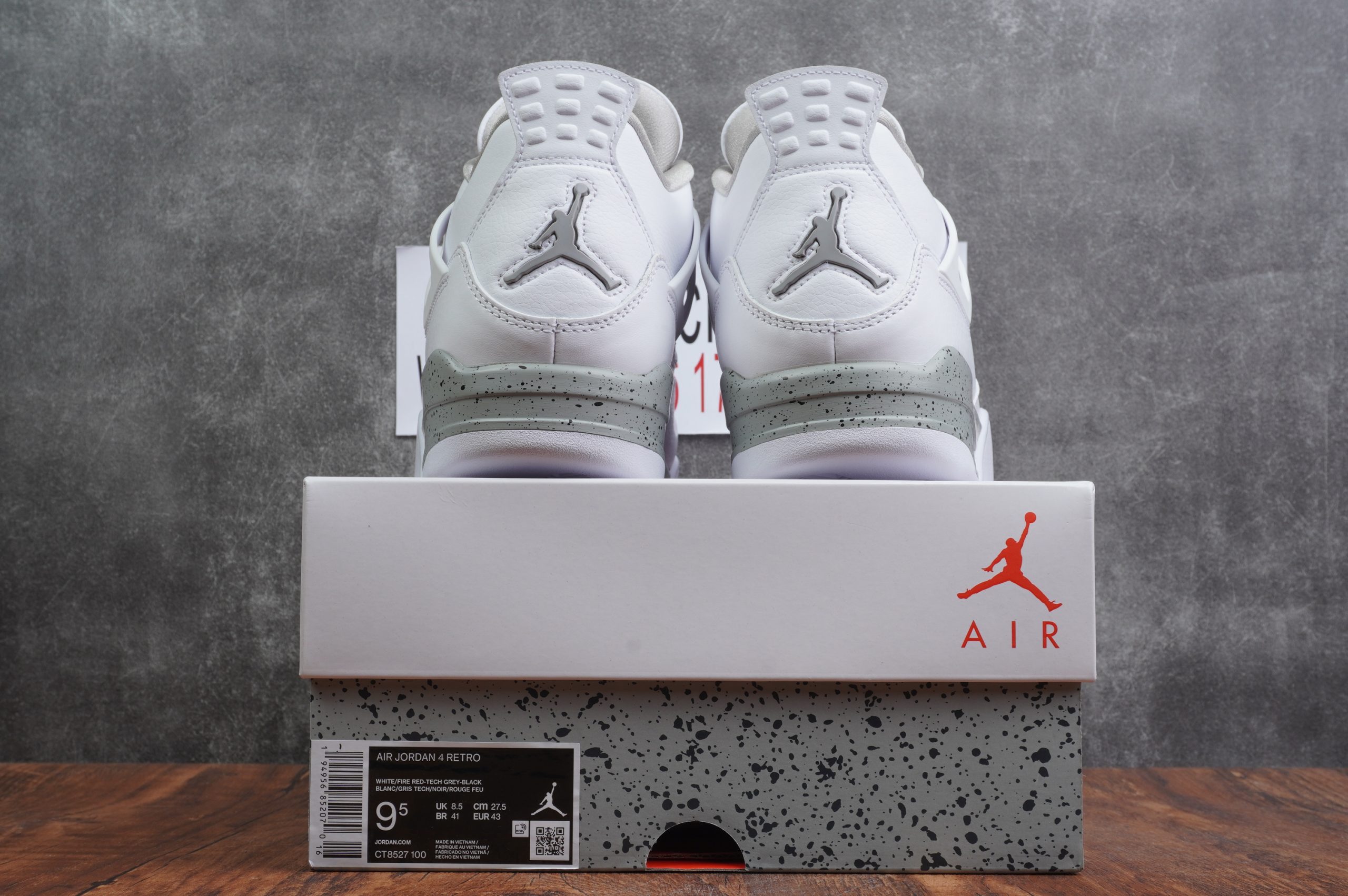 Jordan 4 Retro White Oreo 2021