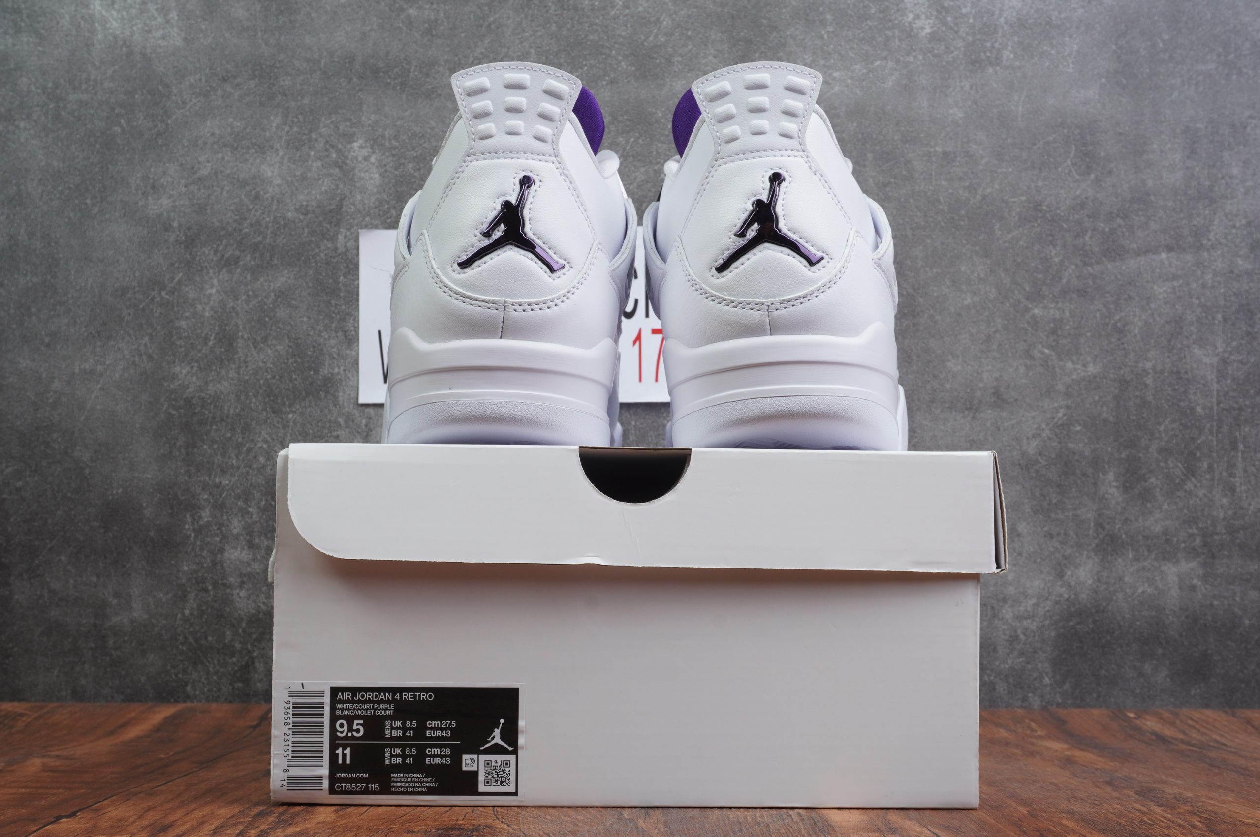Jordan 4 Retro Metallic Purple