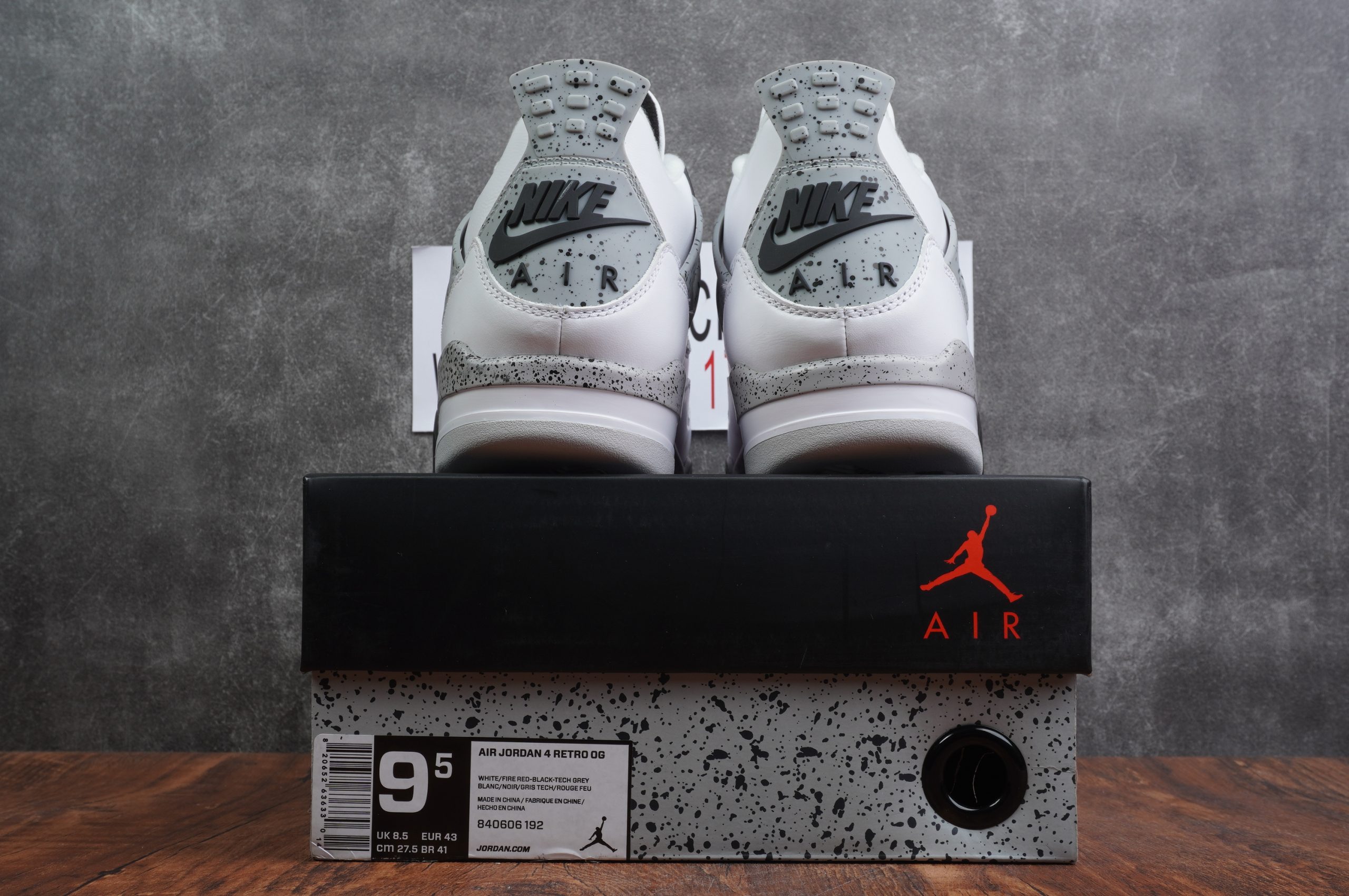 Jordan 4 Retro White Cement 2016