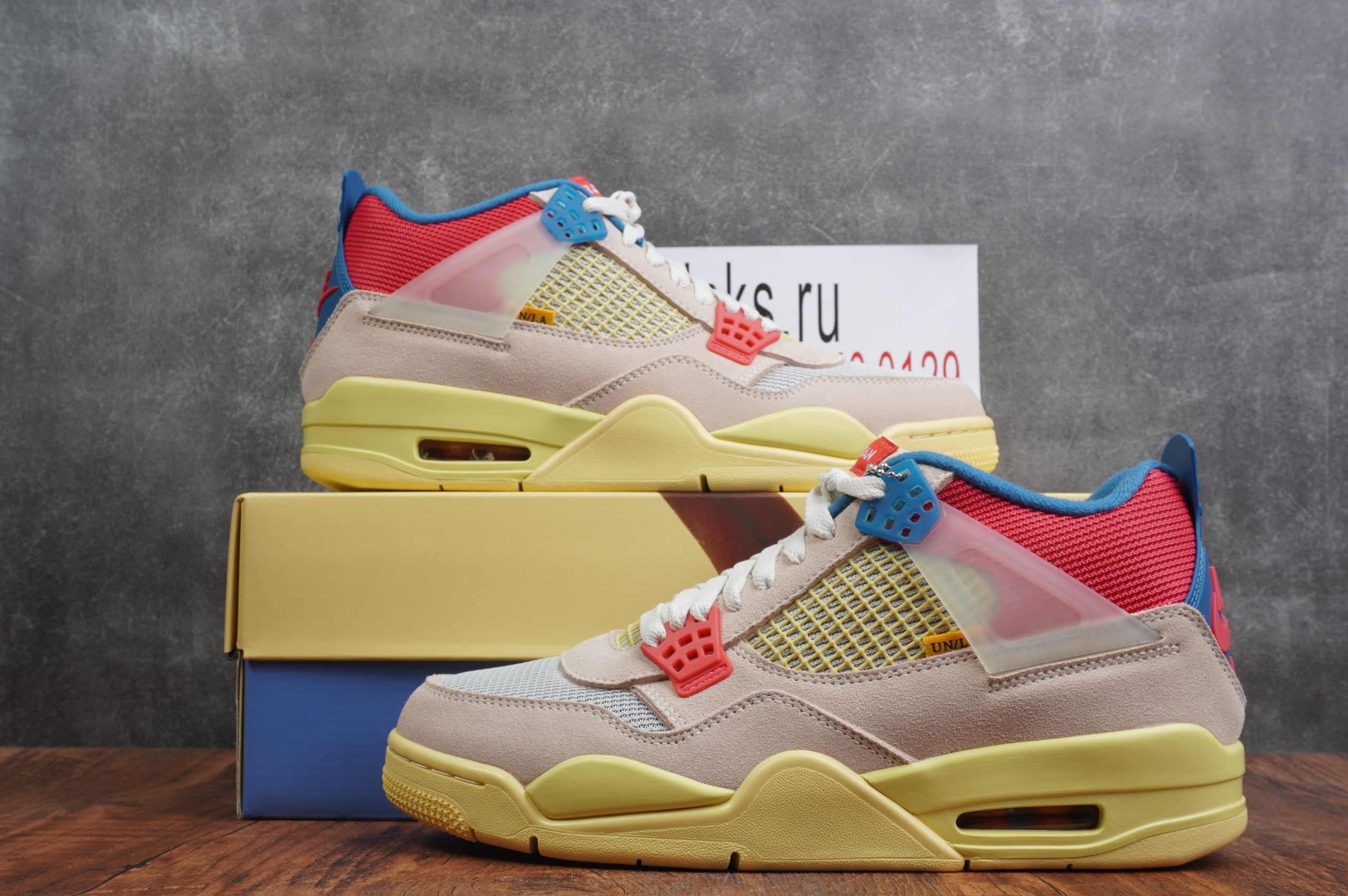 Jordan 4 Retro Union Guava Ice