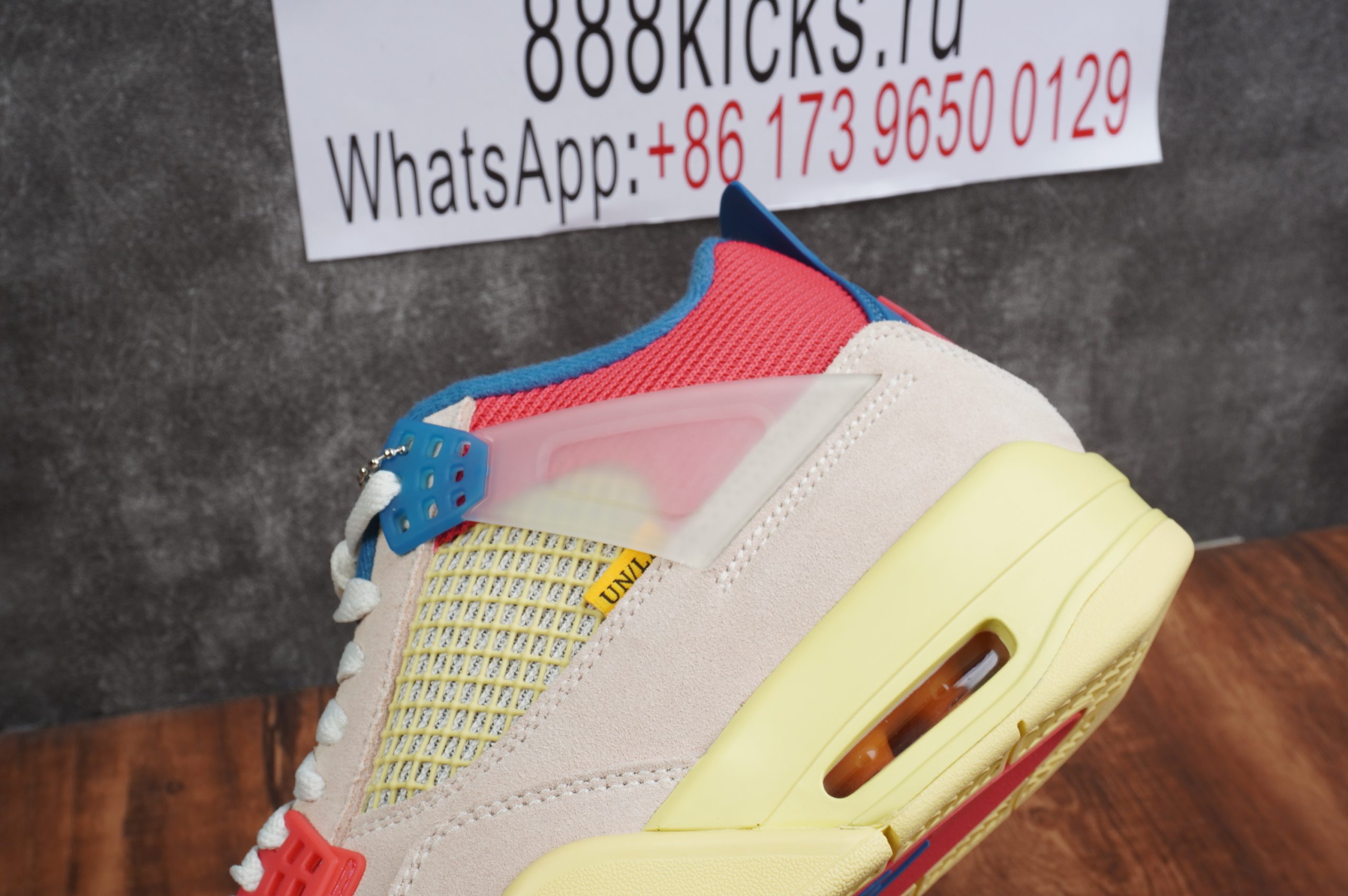Jordan 4 Retro Union Guava Ice