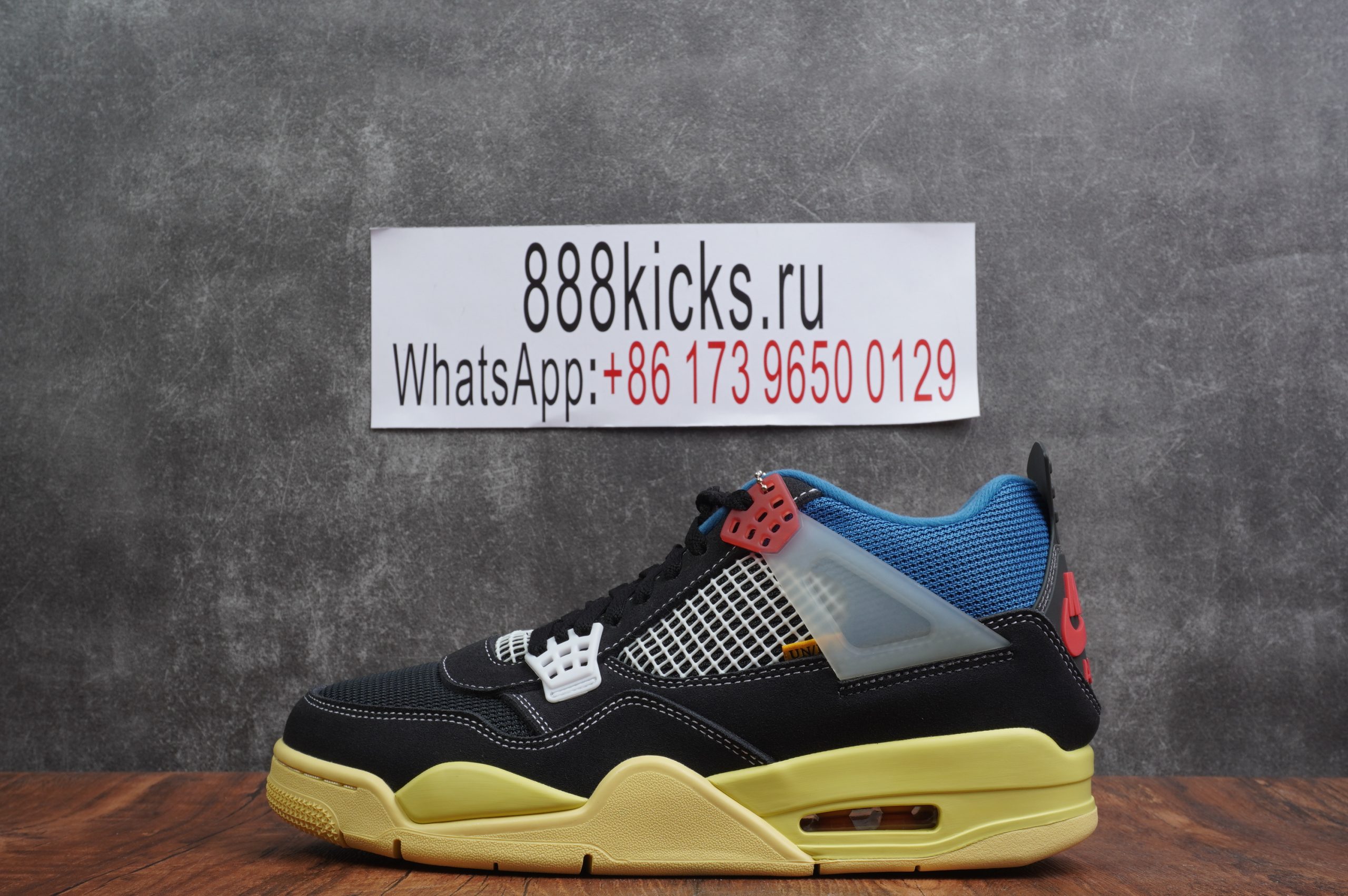 Jordan 4 Retro Union Off Noir