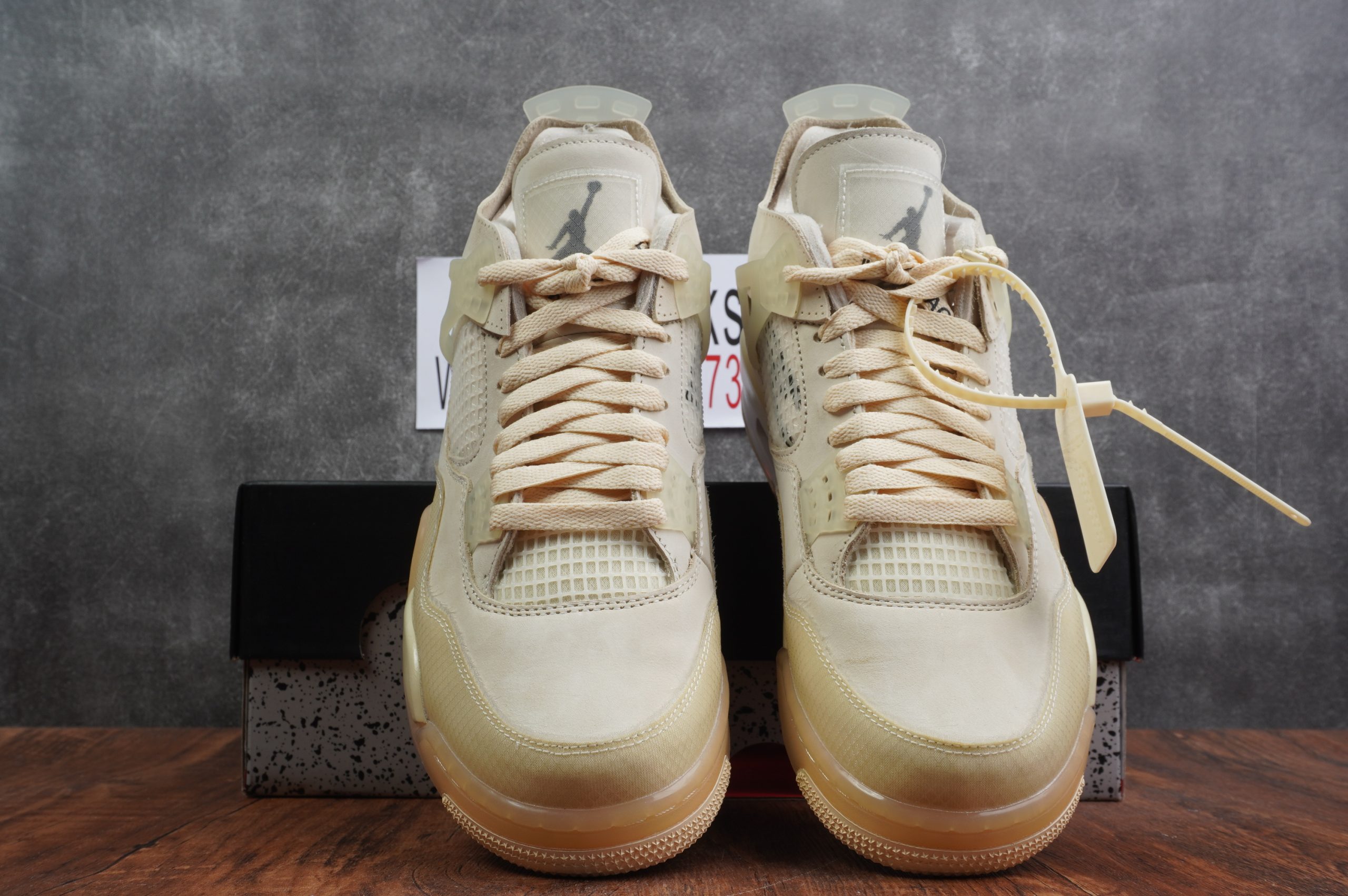 Jordan 4 Retro Off-White Sail